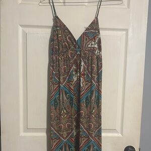 Bohemian Multicolor Maxi Dress